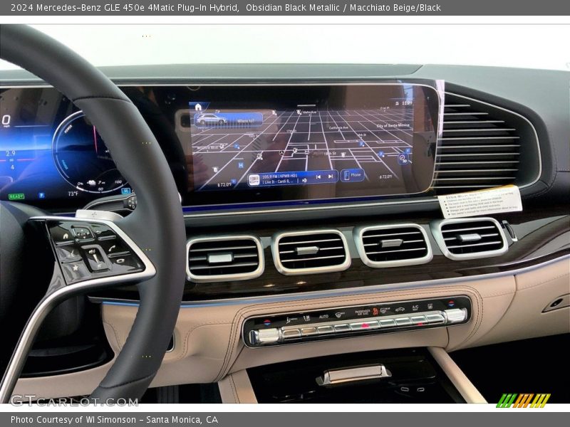Controls of 2024 GLE 450e 4Matic Plug-In Hybrid