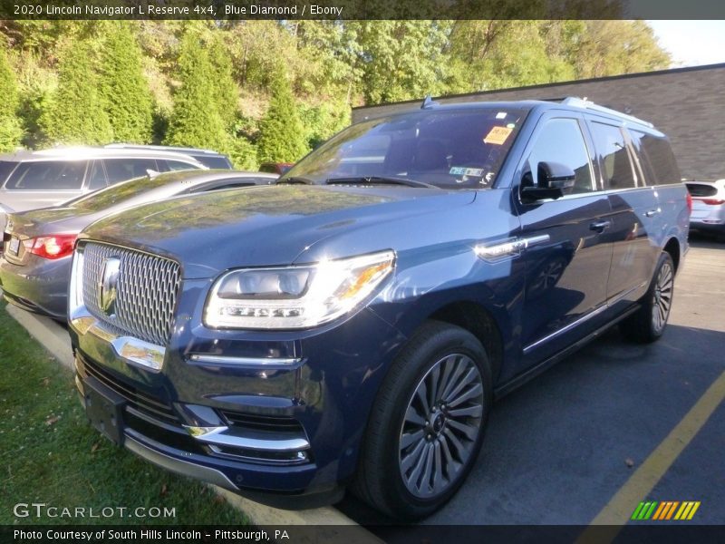 Blue Diamond / Ebony 2020 Lincoln Navigator L Reserve 4x4