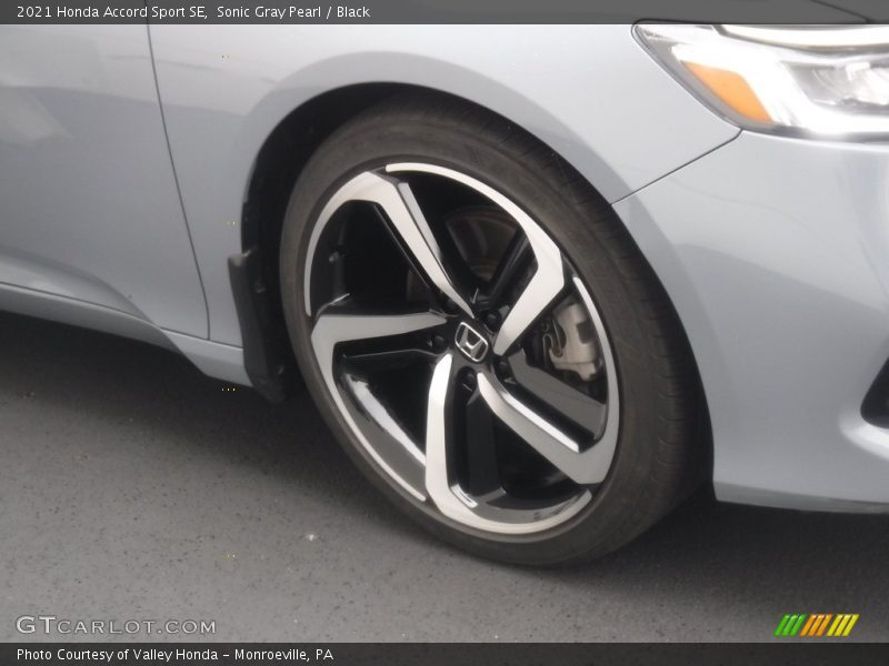 Sonic Gray Pearl / Black 2021 Honda Accord Sport SE