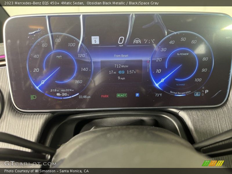  2023 EQS 450+ 4Matic Sedan 450+ 4Matic Sedan Gauges