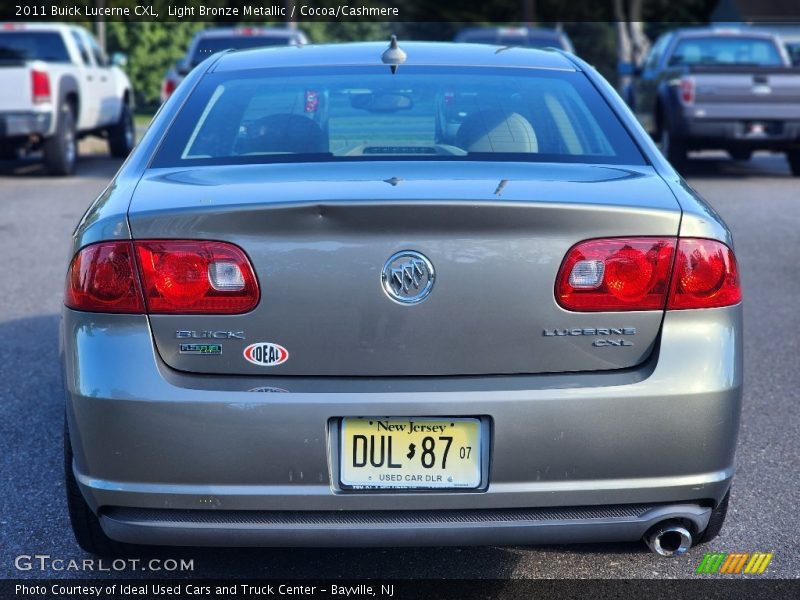 Light Bronze Metallic / Cocoa/Cashmere 2011 Buick Lucerne CXL