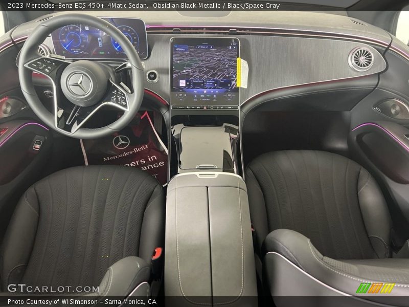 Front Seat of 2023 EQS 450+ 4Matic Sedan