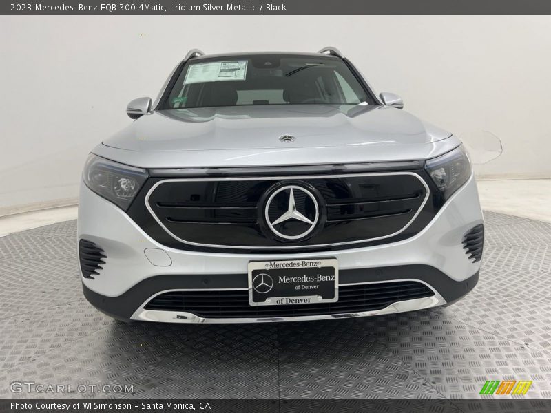 Iridium Silver Metallic / Black 2023 Mercedes-Benz EQB 300 4Matic