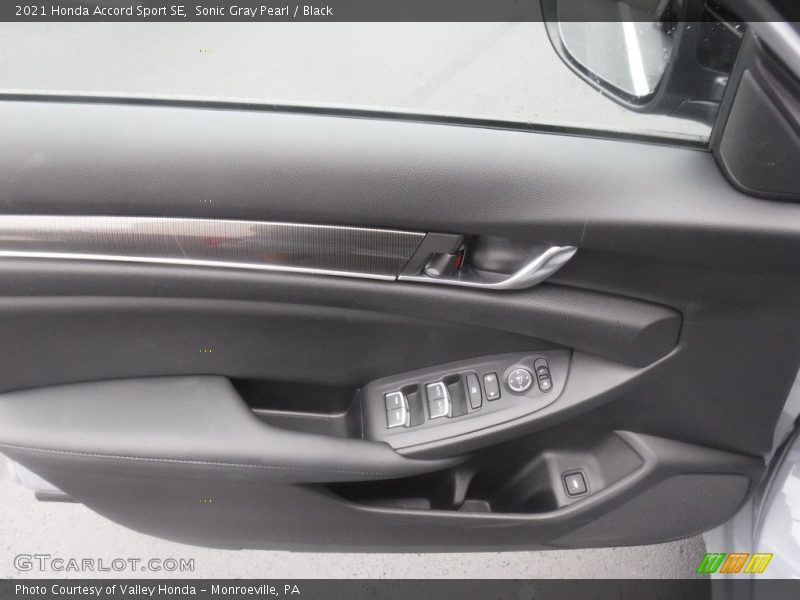 Sonic Gray Pearl / Black 2021 Honda Accord Sport SE