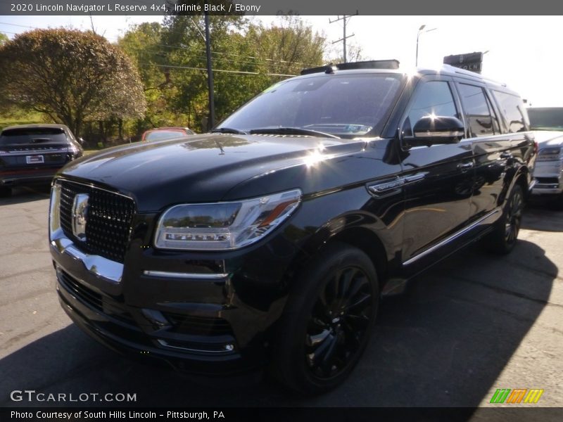 Infinite Black / Ebony 2020 Lincoln Navigator L Reserve 4x4