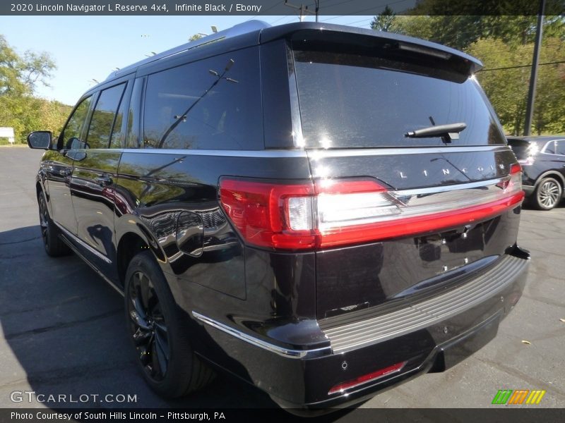 Infinite Black / Ebony 2020 Lincoln Navigator L Reserve 4x4