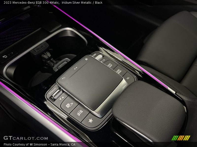 Controls of 2023 EQB 300 4Matic