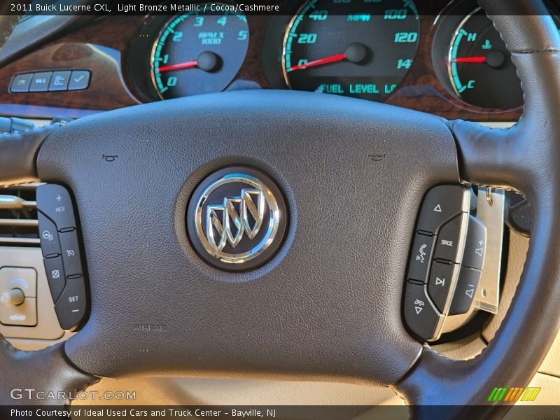 Light Bronze Metallic / Cocoa/Cashmere 2011 Buick Lucerne CXL