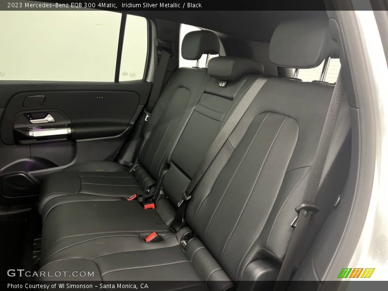Rear Seat of 2023 EQB 300 4Matic