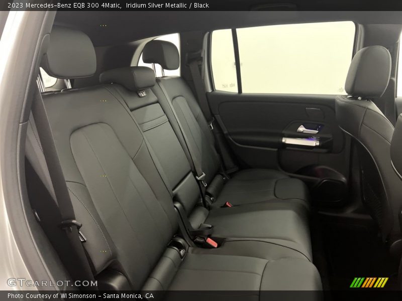 Rear Seat of 2023 EQB 300 4Matic