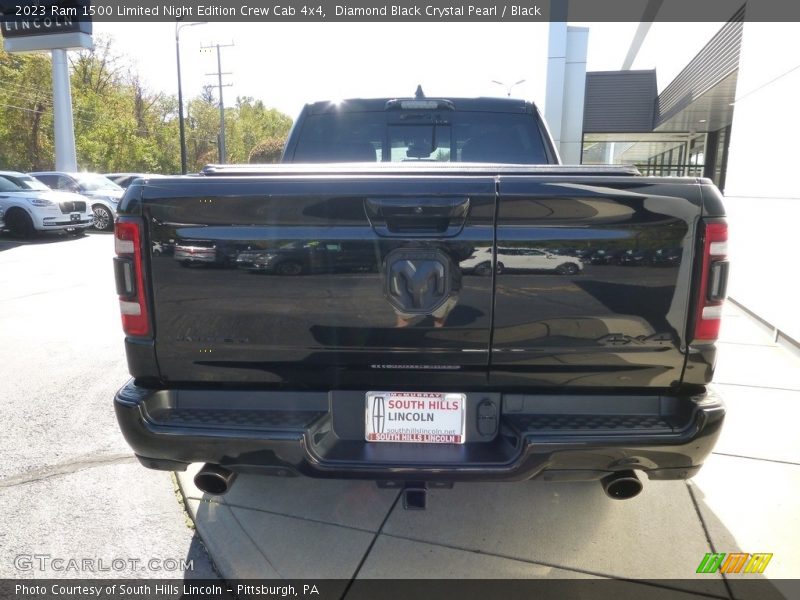 Diamond Black Crystal Pearl / Black 2023 Ram 1500 Limited Night Edition Crew Cab 4x4