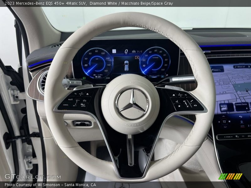  2023 EQS 450+ 4Matic SUV Steering Wheel