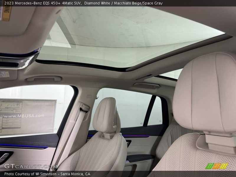Sunroof of 2023 EQS 450+ 4Matic SUV