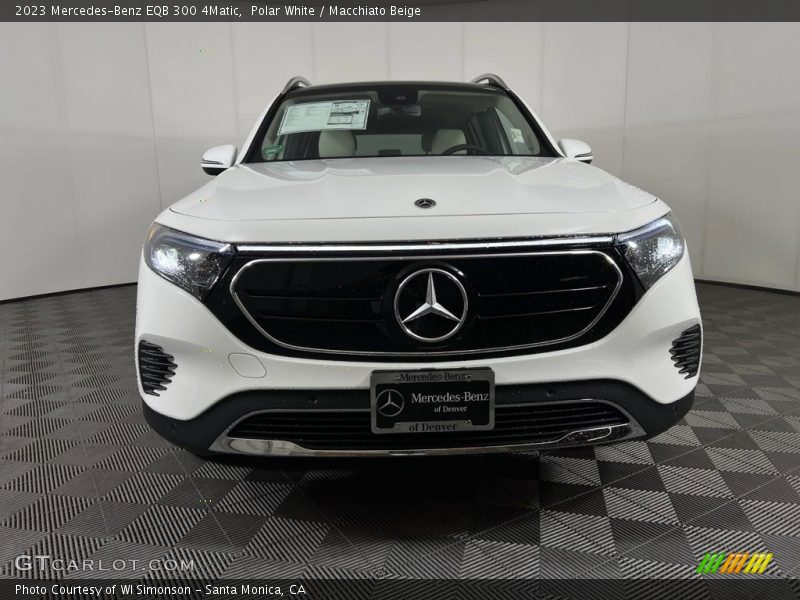 Polar White / Macchiato Beige 2023 Mercedes-Benz EQB 300 4Matic