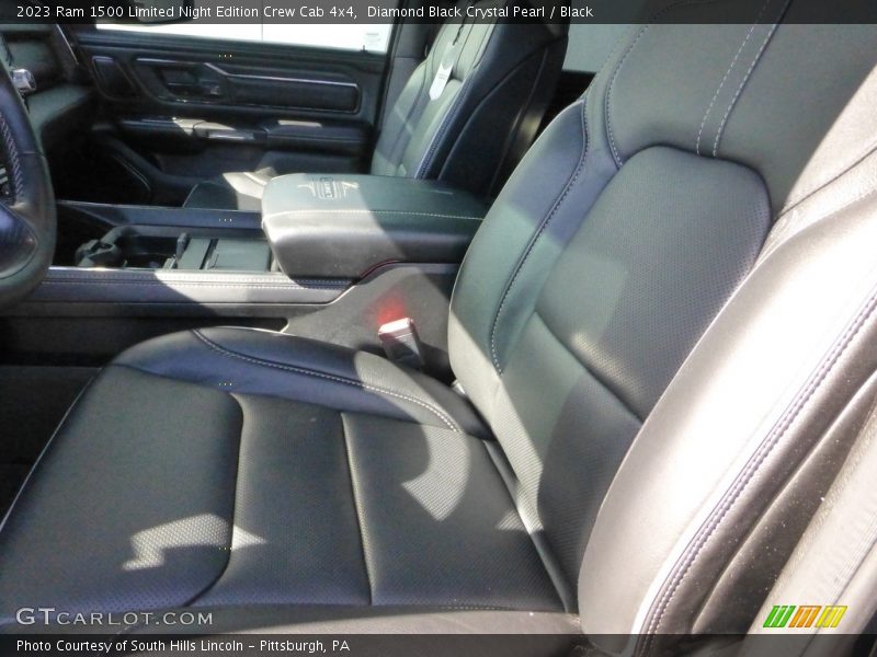 Diamond Black Crystal Pearl / Black 2023 Ram 1500 Limited Night Edition Crew Cab 4x4