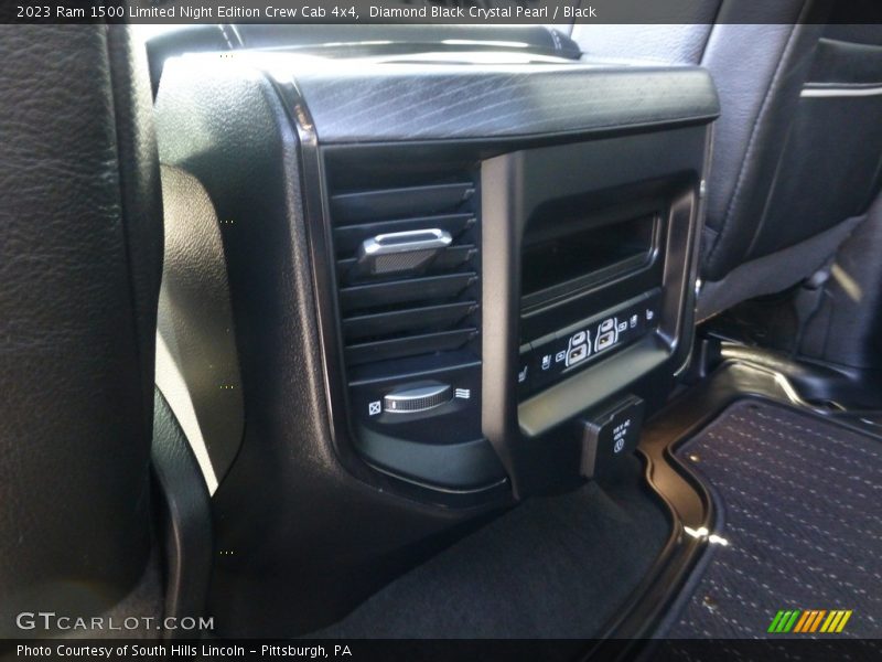 Diamond Black Crystal Pearl / Black 2023 Ram 1500 Limited Night Edition Crew Cab 4x4