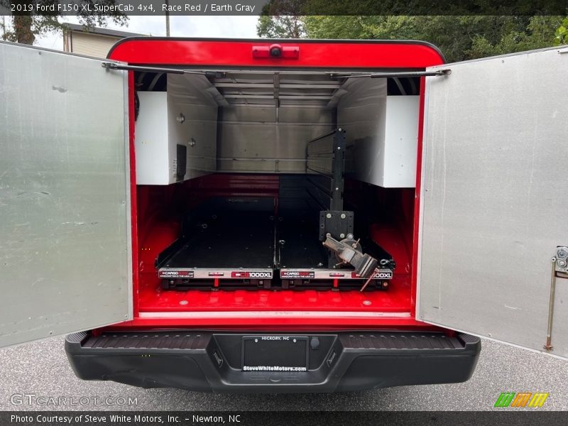 Race Red / Earth Gray 2019 Ford F150 XL SuperCab 4x4