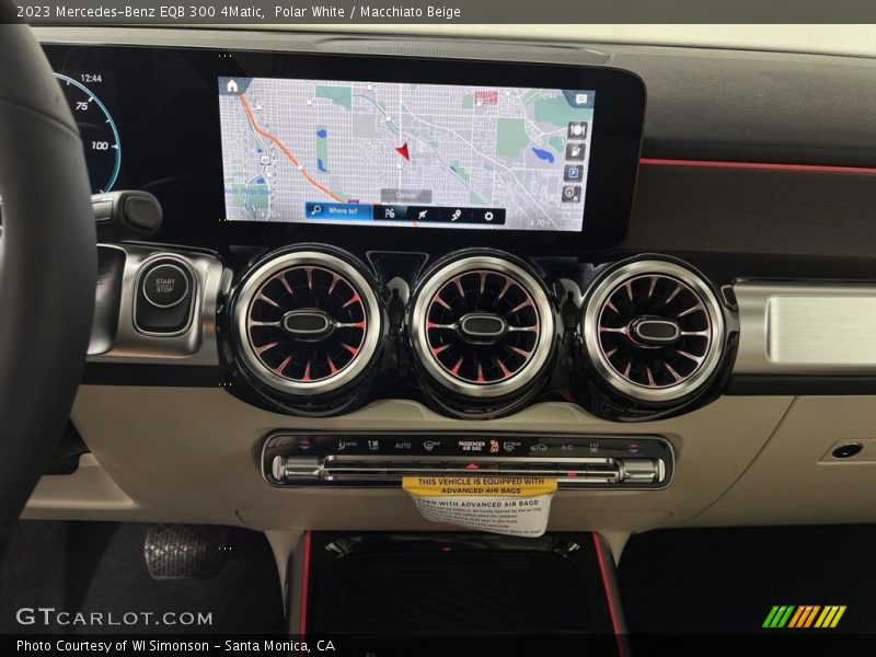 Polar White / Macchiato Beige 2023 Mercedes-Benz EQB 300 4Matic
