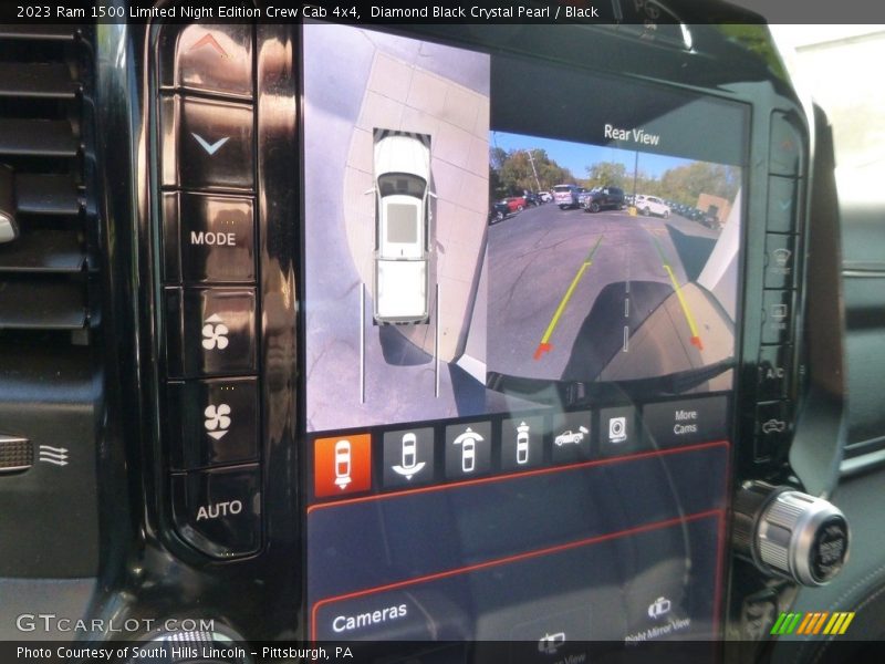 Diamond Black Crystal Pearl / Black 2023 Ram 1500 Limited Night Edition Crew Cab 4x4