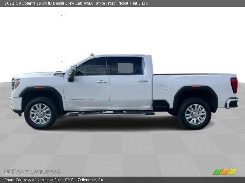White Frost Tricoat / Jet Black 2022 GMC Sierra 2500HD Denali Crew Cab 4WD