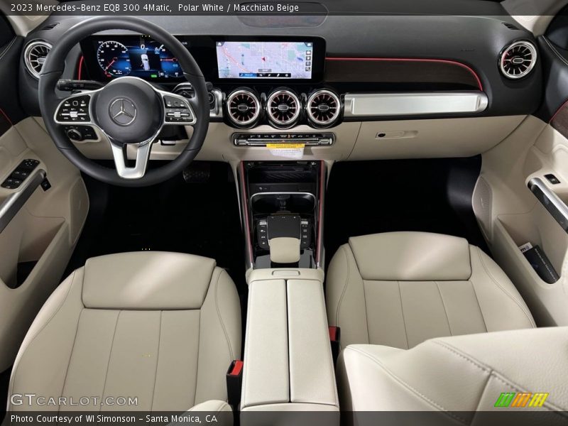  2023 EQB 300 4Matic Macchiato Beige Interior