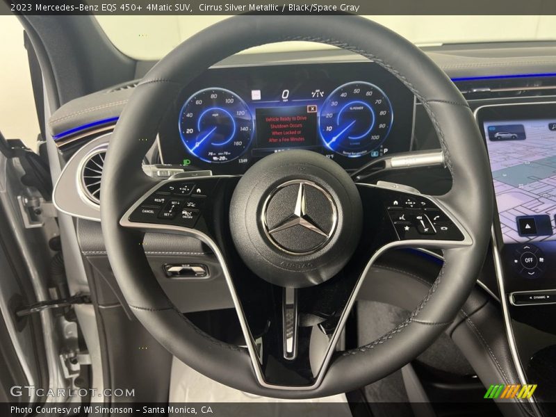  2023 EQS 450+ 4Matic SUV Steering Wheel