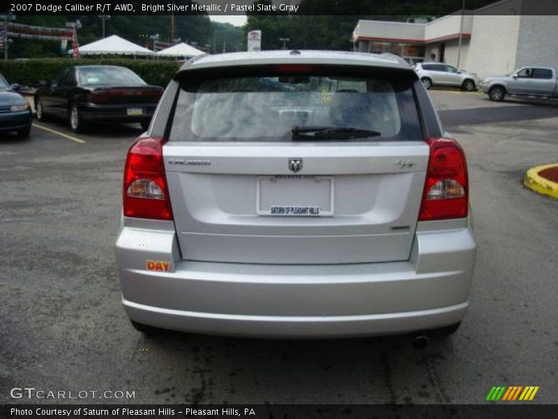 Bright Silver Metallic / Pastel Slate Gray 2007 Dodge Caliber R/T AWD
