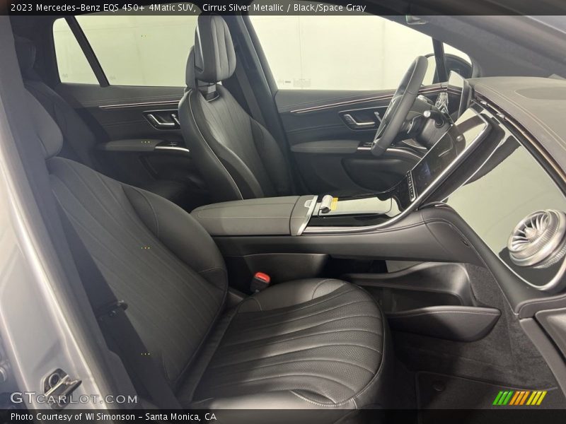 Cirrus Silver Metallic / Black/Space Gray 2023 Mercedes-Benz EQS 450+ 4Matic SUV