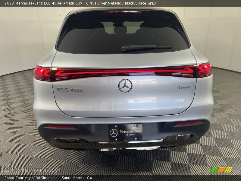 Cirrus Silver Metallic / Black/Space Gray 2023 Mercedes-Benz EQS 450+ 4Matic SUV