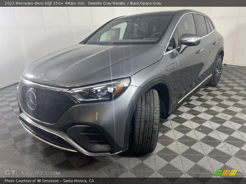 Selenite Gray Metallic / Black/Space Gray 2023 Mercedes-Benz EQE 350+ 4Matic SUV