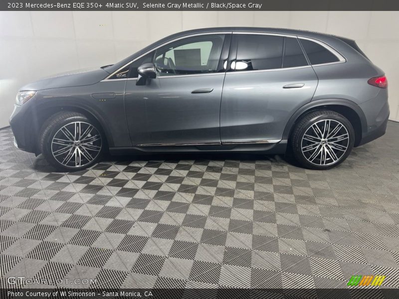 Selenite Gray Metallic / Black/Space Gray 2023 Mercedes-Benz EQE 350+ 4Matic SUV