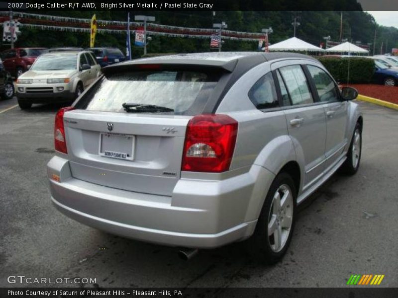 Bright Silver Metallic / Pastel Slate Gray 2007 Dodge Caliber R/T AWD