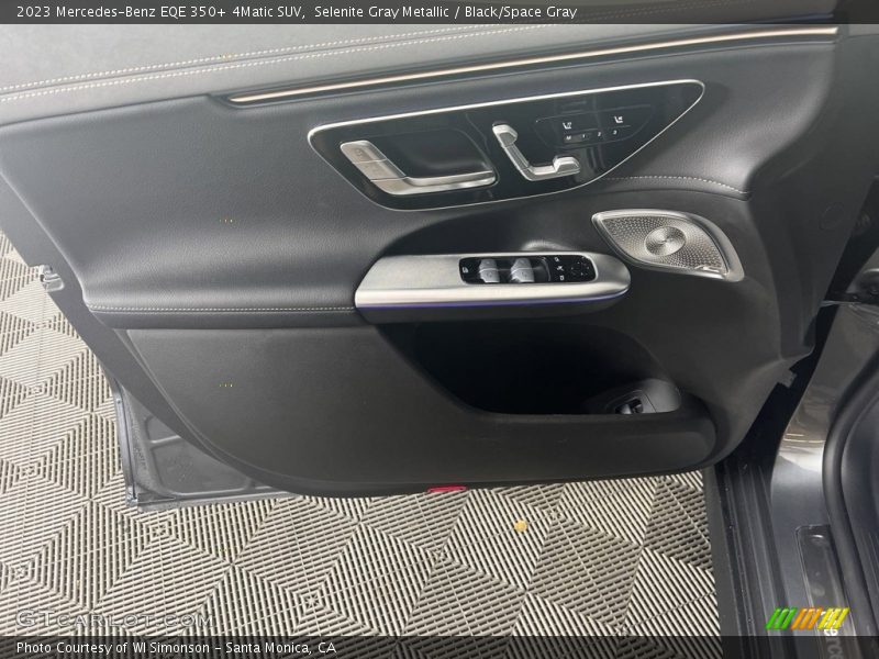 Selenite Gray Metallic / Black/Space Gray 2023 Mercedes-Benz EQE 350+ 4Matic SUV