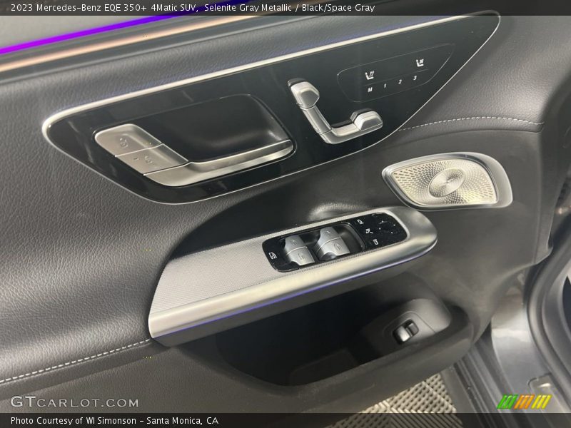 Selenite Gray Metallic / Black/Space Gray 2023 Mercedes-Benz EQE 350+ 4Matic SUV