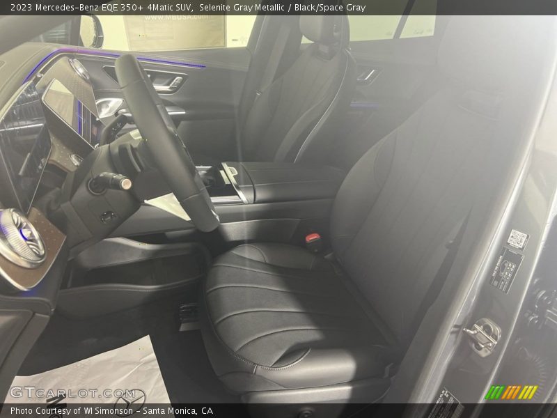 Selenite Gray Metallic / Black/Space Gray 2023 Mercedes-Benz EQE 350+ 4Matic SUV