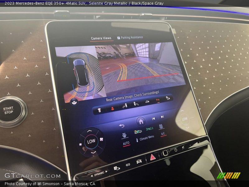 Selenite Gray Metallic / Black/Space Gray 2023 Mercedes-Benz EQE 350+ 4Matic SUV