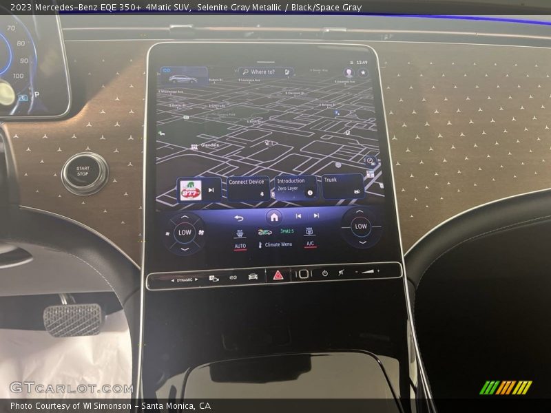 Selenite Gray Metallic / Black/Space Gray 2023 Mercedes-Benz EQE 350+ 4Matic SUV