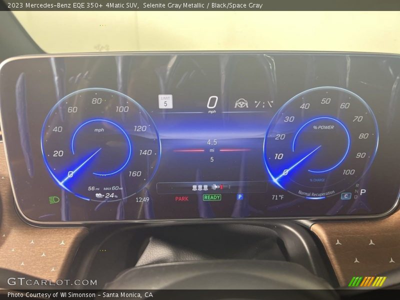 Selenite Gray Metallic / Black/Space Gray 2023 Mercedes-Benz EQE 350+ 4Matic SUV