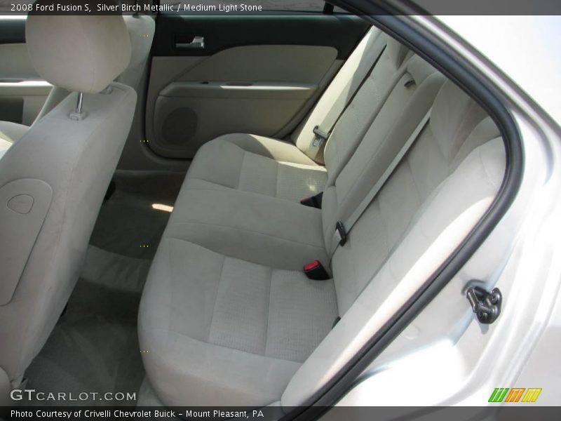 Silver Birch Metallic / Medium Light Stone 2008 Ford Fusion S