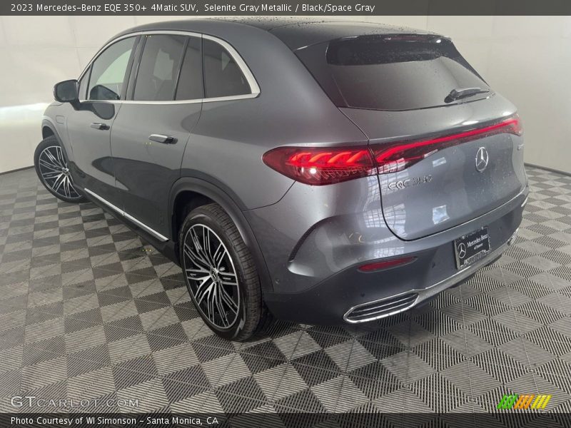 Selenite Gray Metallic / Black/Space Gray 2023 Mercedes-Benz EQE 350+ 4Matic SUV