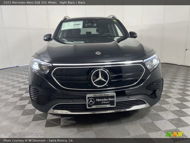 Night Black / Black 2023 Mercedes-Benz EQB 300 4Matic