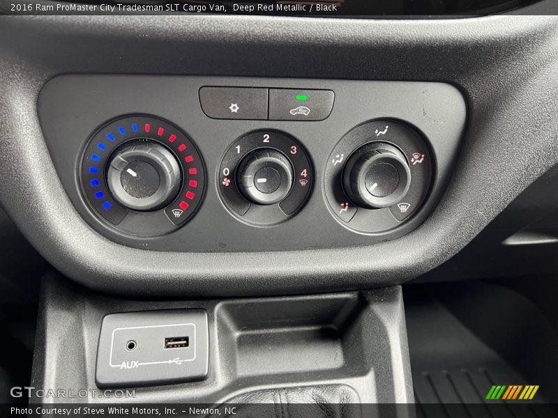 Controls of 2016 ProMaster City Tradesman SLT Cargo Van