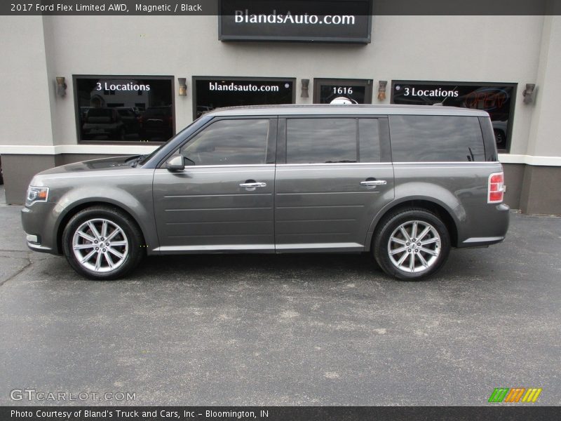 Magnetic / Black 2017 Ford Flex Limited AWD