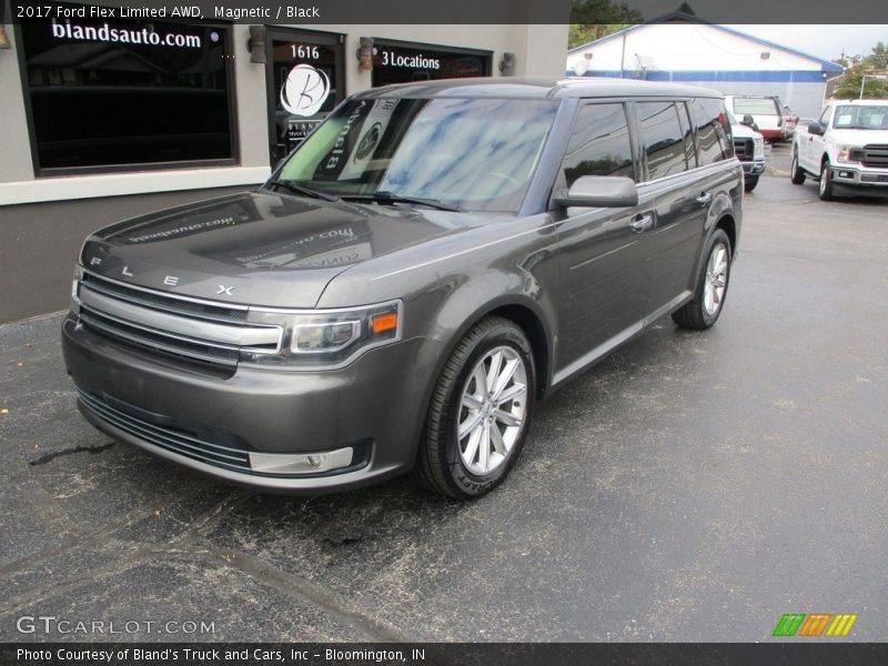 Magnetic / Black 2017 Ford Flex Limited AWD
