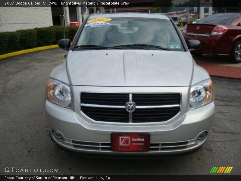 Bright Silver Metallic / Pastel Slate Gray 2007 Dodge Caliber R/T AWD