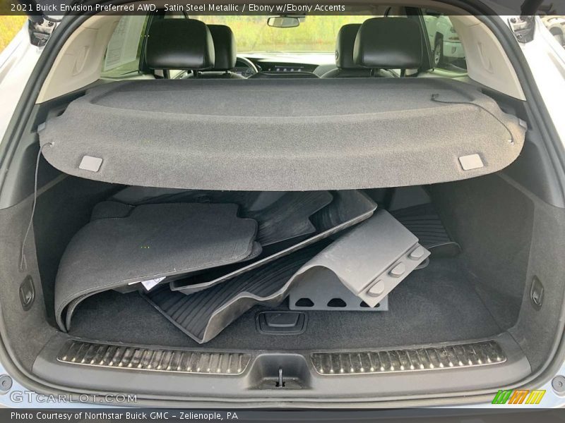 Satin Steel Metallic / Ebony w/Ebony Accents 2021 Buick Envision Preferred AWD