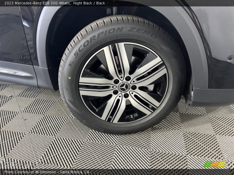 Night Black / Black 2023 Mercedes-Benz EQB 300 4Matic