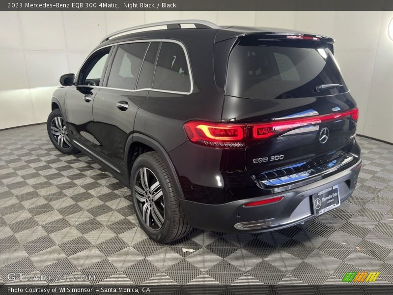 Night Black / Black 2023 Mercedes-Benz EQB 300 4Matic