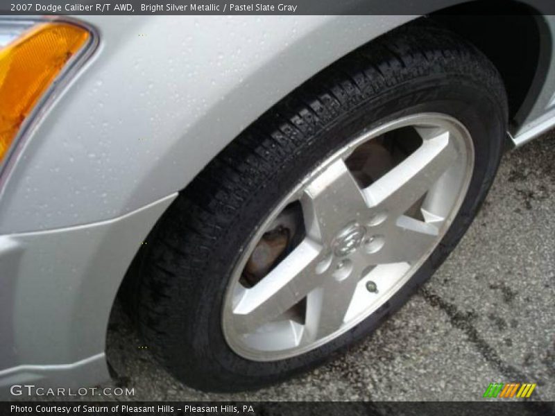 Bright Silver Metallic / Pastel Slate Gray 2007 Dodge Caliber R/T AWD