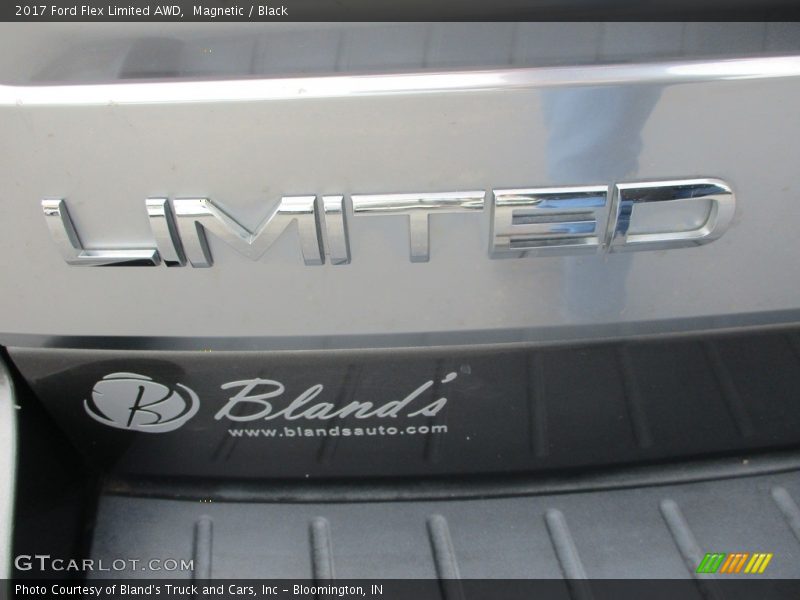 Magnetic / Black 2017 Ford Flex Limited AWD